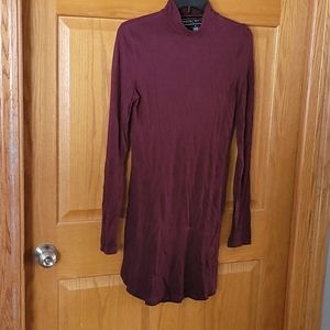 Purple dress long sleeve
